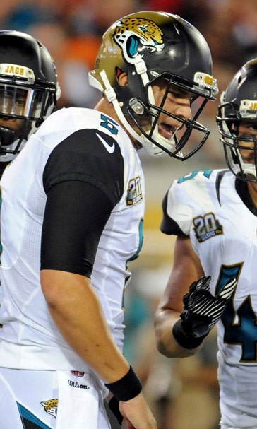 Jaguars sticking to slow and steady plan with Blake Bortles